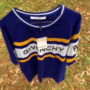 Blue Givenchy Shirt Size XL